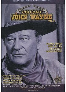 DVD - Coleção John Wayne - Vol. 3 - Terror no Texas / Difícil Vingança / Fronteira da Lei