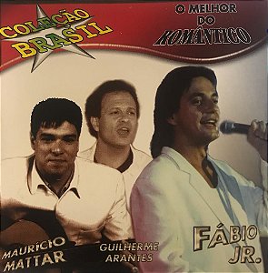 CD - O Melhor do Romântico - Vários Artistas ( Maurício Mattar, Guilherme Arantes e Fábio Jr.)