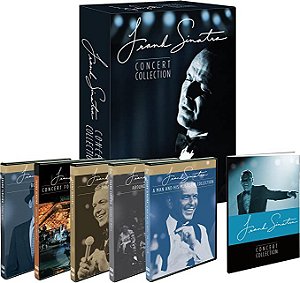 DVD - BOX Frank Sinatra – Concert Collection ( Livreto + 7 dvds )