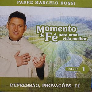 CD - Padre Marcelo Rossi – Momento de Fé - Volume 1 ( digifile )