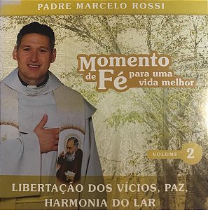 CD - Padre Marcelo Rossi – Momento de Fé - Volume 2 ( digifile )