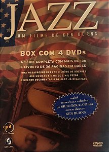 DVD  BOX - Jazz - Um Filme de Ken Burns ( 4 dvds )