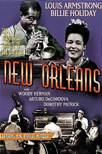 DVD - Louis Armstrong / Billie Holiday - New Orleans ( IMP )