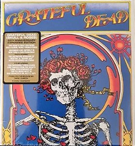 CD - The Grateful Dead - SKULL & ROSES - 50TH ANNIVERSARY(EXPANDED EDITION) (Novo Lacrado) DUPLO