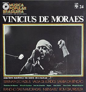 LP - História Da Música Popular Brasileira - Vinicius De Moraes (Lacrado-10')