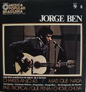 LP - História Da Música Popular Brasileira -  Jorge Ben - 10"
