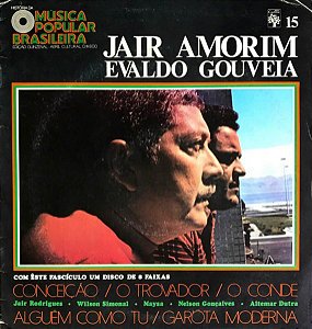 LP - História Da Música Popular Brasileira - Jair Amorim, Evaldo Gouveia  10"