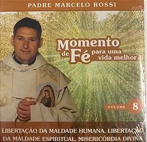 CD - Padre Marcelo Rossi – Momento de Fé - Volume 8 ( digifile  - lacrado )