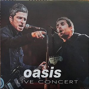 LP - Oasis – Live Concert - Importado - Novo (Lacrado) - Lacre Adesivo