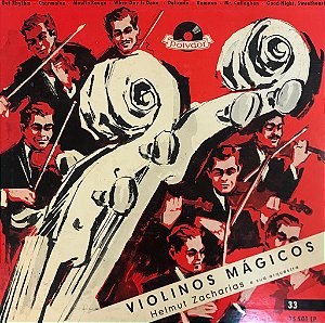 LP - Helmut Zacharias e Sua Orquestra - Violinos Mágicos (10") - 33