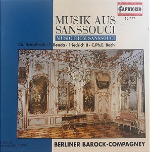CD - Musik Aus Sanssouci - Music From Sanssouci - Berliner Barock - Compagney