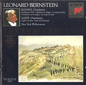 CD - Leonard Bernstein – Rossini • Suppé: Overtures