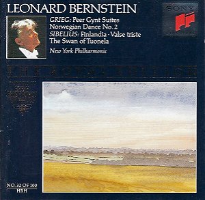 CD - Leonard Bernstein - Grieg / Sibelius - New York Philharmonic – Peer Gynt Suites • Norwegian Dance No.2 / Finlandia • Valse Triste • The Swan Of Tuonela