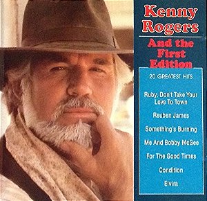 CD - Kenny Rogers And The First Edition – 20 Greatest Hits ( Importado - Germany )
