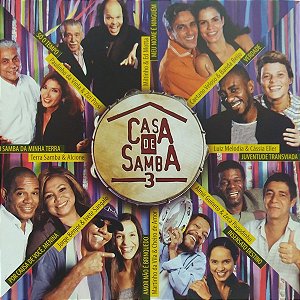 CD  – Casa De Samba 3 ( Vários Artistas )