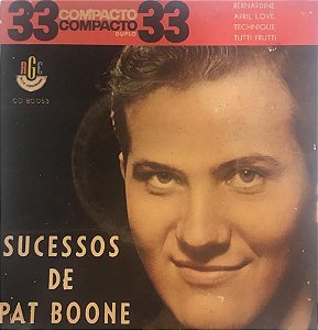 COMPACTO - Pat Boone - Sucessos de Pat Boone