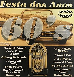 CD -  Festa Dos Anos 60's ( Vários Artistas )