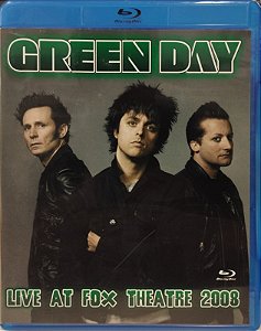 Blu-ray - Green Day – Live At Fox Theater 2008