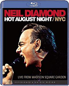 Blu-Ray: Neil Diamond – Hot August Night / NYC (Live From Madison Square Garden August 2008) ( Imp - US )
