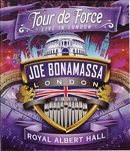 Blu-Ray: Joe Bonamassa – Tour De Force - Live In London - Royal Albert Hall (Importado USA) - ( com encarte )