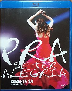 Blu-Ray: Roberta Sá – Roberta Sá Ao Vivo No Rio: Pra Se Ter Alegria ( com encarte )