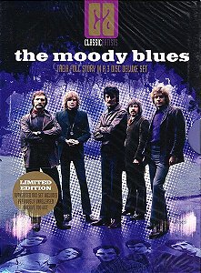 DVD -  The Moody Blues – Their Full Story In A 3 Disc Deluxe Set ( dvd triplo) - Importado USA