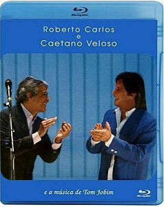Blu - ray: Roberto Carlos E Caetano Veloso – E A Música De Tom Jobim (Promo) - com encarte