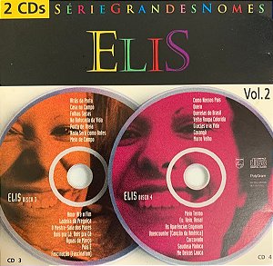 CD - Elis Regina – Série Grandes Nomes Vol. 2 ( CD DUPLO )