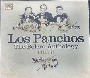 CD - Los Panchos – The Bolero Anthology ( 3 CDS ) - (LACRADO) ( Digipack )