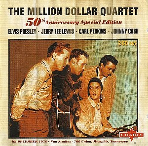 CD -  The Million Dollar Quartet – The Million Dollar Quartet: 50th Anniversary Special Edition ( Duplo / Importado UK )