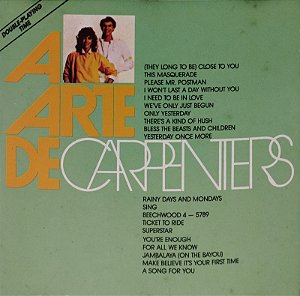CD - Carpenters – A Arte De Carpenters