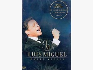 DVD - LUIS MIGUEL - MUSIC VIDEOS (LACRADO)