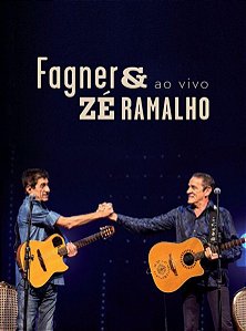 DVD - Fagner & Zé Ramalho – Ao Vivo ( Digipack) - ( com encarte ) - PROMO