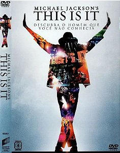 DVD -  Michael Jackson – Michael Jackson's This Is It: Descubra O Homem Que Você Não Conhecia ( DVD DUPLO )