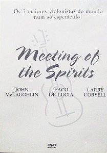 DVD - Larry Coryell, John McLaughlin, Paco De Lucia – Meeting Of The Spirits