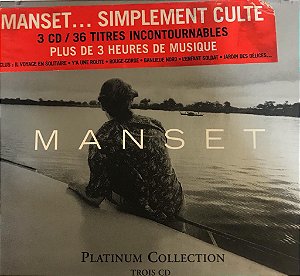 CD - Manset – Platinum Collection (Importado - EU ) ( 3 cds )