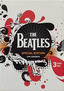 DVD - The Beatles – Live Concerts (Special Edition) (Box) (3 DVDs)