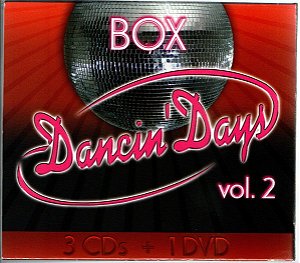 CD + DVD - BOX : Box Dancin' Days Vol. 2 ( Vários Artistas ) - (3 cds + 1 dvd)