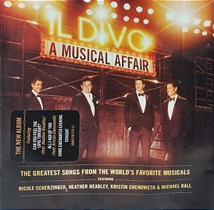 CD - Il Divo – A Musical Affair - Importado (US)
