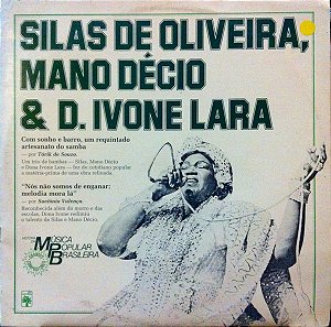 LP - História Da Música Popular Brasileira - Silas de Oliveira, Mano Décio & D. Ivone Lara ( Vários Artistas )