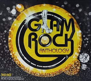 CD - Glam Rock Anthology (Vários Artistas) (Digipack) (3 CDs) (Edição Espicial de Colecionador)