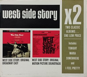 CD - Leonard Bernstein / New York Philharmonic - West Side Story X2 Two Classic Albums... (Box) (2 CDs) - Importado (US)