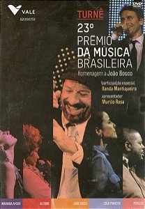 DVD -  Turnê 23º Prêmio Da Música Brasileira (Homenagem A João Bosco) (Vários Artistas )