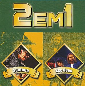 CD - Santana, Bee Gees – 2em1