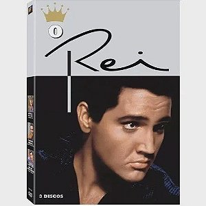 DVD Elvis Presley - O Rei - ( Box 3 filmes ) (AMA-ME COM TERNURA / CORAÇÃO REBELDE / ESTRELA DE FOGO )