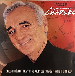 CD DUPLO CHARLES AZNAVOUR  – Bon Anniversaire