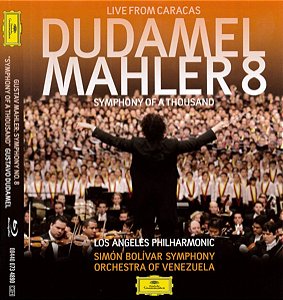 Blu-ray Gustav Mahler, Gustavo Dudamel – Symphony No. 8 "Symphony Of A Thousand" (Contém Encarte) - Importado (Europa)