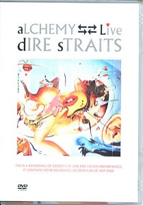 DVD Dire Straits – Alchemy - Dire Straits Live ( Com encarte )