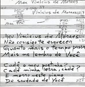 CD Tom Canta Vinicius – Tom Canta Vinicius