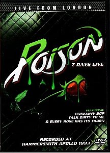 DVD Poison - 7 Days Live In London